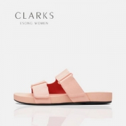 限尺码，Clarks 其乐 女士 Bright Deja 轻质简约拖鞋