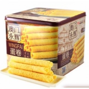 澳门永辉 葡式手信鸡蛋卷 500g 铁罐装 49.9元包邮