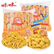 正宗咪咪虾条蟹味山药脆片粒组合