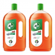 88VIP：88VIP:净安 家用杀菌消毒液 1L*2瓶 *4件 114.72元包邮（合28.68元/件）