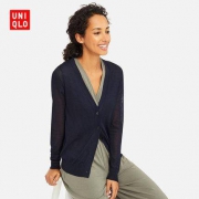 历史低价：UNIQLO 优衣库 413634 薄型V领针织开衫(长袖)