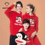 Paul Frank 大嘴猴 情侣连帽休闲卫衣 多色