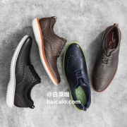 25.5cm码，Rockport 乐步 DresSports 2系列 35周年限定版 男士烤花正装牛津鞋