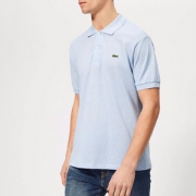 LACOSTE 法国鳄鱼 Marl Pique 男士休闲POLO衫 2色
