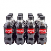 限地区：Coca Cola 可口可乐 零度汽水 300ml*12瓶*2件