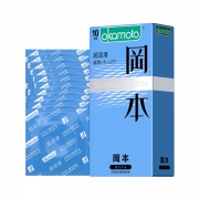 冈本超薄SKIN超润滑避孕套10片*2 限时特价57,63元包邮