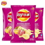 限地区： Lay's 乐事 墨西哥鸡汁番茄味 马铃薯片 75g*3袋