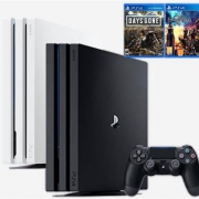 SONY 索尼 PS4 Pro（PS4）游戏机《王国之心 3》+《往日不再》套装