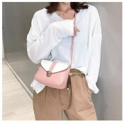 禄凯 女士撞色小方包