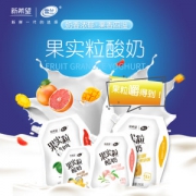 新希望集团旗下 雪兰 果实粒酸奶 200g*12袋 28元包邮 小降5元