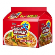 康师傅 超级福满多 红烧牛肉面 五连包
