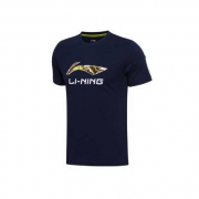 LI-NING 李宁 AHSM173 男子短袖文化衫