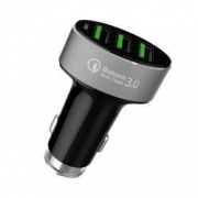 移动专享，拼购价： 淘卡 QC3.0 车载充电器 黑色