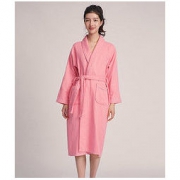 DAPU 大朴 纯棉薄款华夫格浴袍 *2件 293.5元包邮（双重优惠，合146.75元/件）