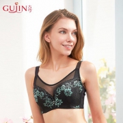 古今内衣女蕾丝薄款抹胸侧收调整型文胸收副乳上托聚拢0H6106