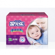 Anerle 安儿乐 干爽超薄纸尿裤 XL64片 *2件 98.4元包邮（需用券，合49.2元/件）