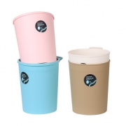 茶花 干湿分类垃圾桶  4个装+送垃圾袋75只 *4件 79.9元包邮（需用券）