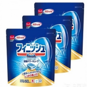 日版，Finish 亮碟 99.9%除菌 洗碗机专用洗涤块60块*3袋装