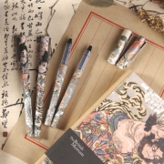 个性好玩！晨光文具中性笔 大英博物馆水浒豪杰系列 ￥10.5
