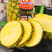 6件 菲律宾进口 Dole 都乐 无冠金菠萝1.5kg
