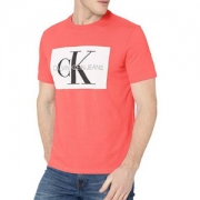 PRIMEDAY特价，Calvin Klein 男士印花短袖T恤