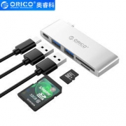 ORICO 奥睿科 Type-C扩展坞 USB-C转USB3.0转换器 CLH-X6 132元包邮（粉丝价）