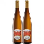 京东PLUS会员： Rheinhessen 莱茵黑森 雷司令桃花鹰晚收甜白葡萄酒 小甜水 750ml 109元包邮（下单立减）
