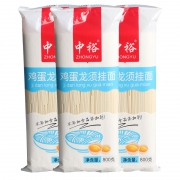 中裕 鸡蛋龙须挂面 800g*3
