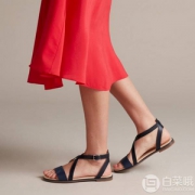 Clarks 其乐 Bay Rosie 女式踝带凉鞋
