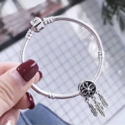 PANDORA 潘多拉 ZH-024 925银捕梦网成品手链