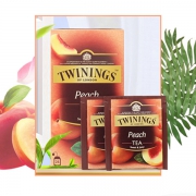 Twinings川宁英国进口红茶包蜜桃果香红茶25袋 特惠价45.80元