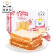￥15.99 熊本家 吐司面包420G+420G