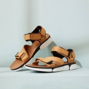 PrimeDay特价，Clarks 其乐 19新款 TriCove Sun 男士时尚运动凉鞋