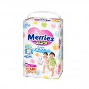 88VIP：kao 花王 Merries 妙而舒 拉拉裤 XL38片 62.32元包邮（需用券）