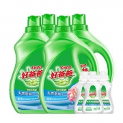 10点：好爸爸天然亲肤洗衣液6KG送80G*3旅行装