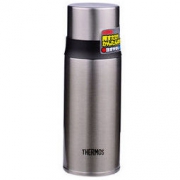 THERMOS 膳魔师 FFM-350 不锈钢保温杯 不锈钢色 *4件