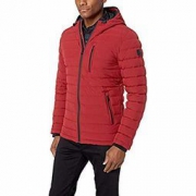 全球PrimeDay、限尺码： Moose Knuckles Fullcrest系列 男士800蓬连帽修身羽绒夹克 1,506.82元+137.12元约1643.94元