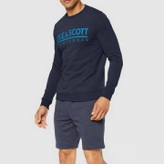限M码，Lyle & Scott 苏格兰金鹰 Logocrewmidlayer 男士圆领套头衫
