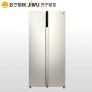 26日0点：苏宁极物 小Biu JSE4628LP 变频风冷对开门冰箱 468L