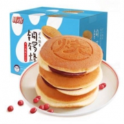 回头客 铜锣烧 红豆味 104g *5件