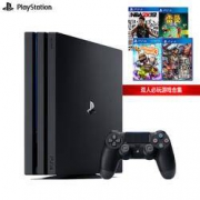SONY 索尼 PS4 Pro（PS4）游戏机 国行 赠2K19、雷曼、小小大星球、三国无双