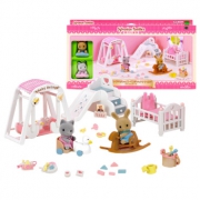 Sylvanian Families 森贝儿家族 猫兔宝宝房间套SYFC17058 94元包邮（需用券）