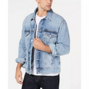 Calvin Klein JEANS 卡尔文·克莱恩 Tash Blue 男式机车牛仔夹克
