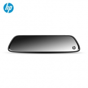 22日0点：HP 惠普 F370X 前后双摄 后视镜行车记录仪 209元