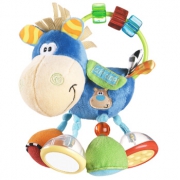京东PLUS会员：Playgro 派高乐 小马踢踏摇铃玩具 低至48元（3件5折）