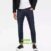PrimeDay特价，G-Star Raw 3301系列 男士紧身牛仔裤
