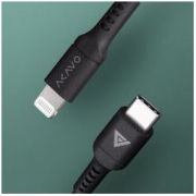 AKAVO 爱否开物 USB-C to Lightning MFi认证 PD快充线 1米