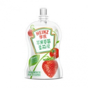 Heinz 亨氏 辅食 超金果泥宝宝辅食营养 苹果草莓番茄泥 78g*15件