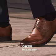 UK8码，ECCO 爱步 Melbourne 墨本系列 男士真皮正装鞋