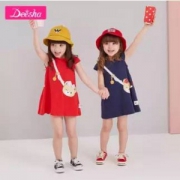 Deesha Mini 笛莎 2019新款女童中小童连衣裙 多色